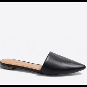 J Crew Leather Mule Slides